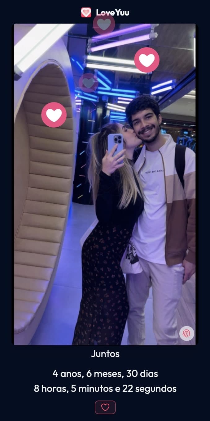 Contador de tempo de relacionamento Original