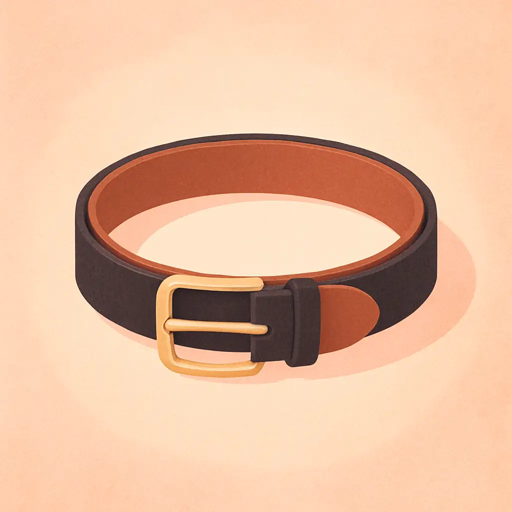 Cinto de Couro Reversivel