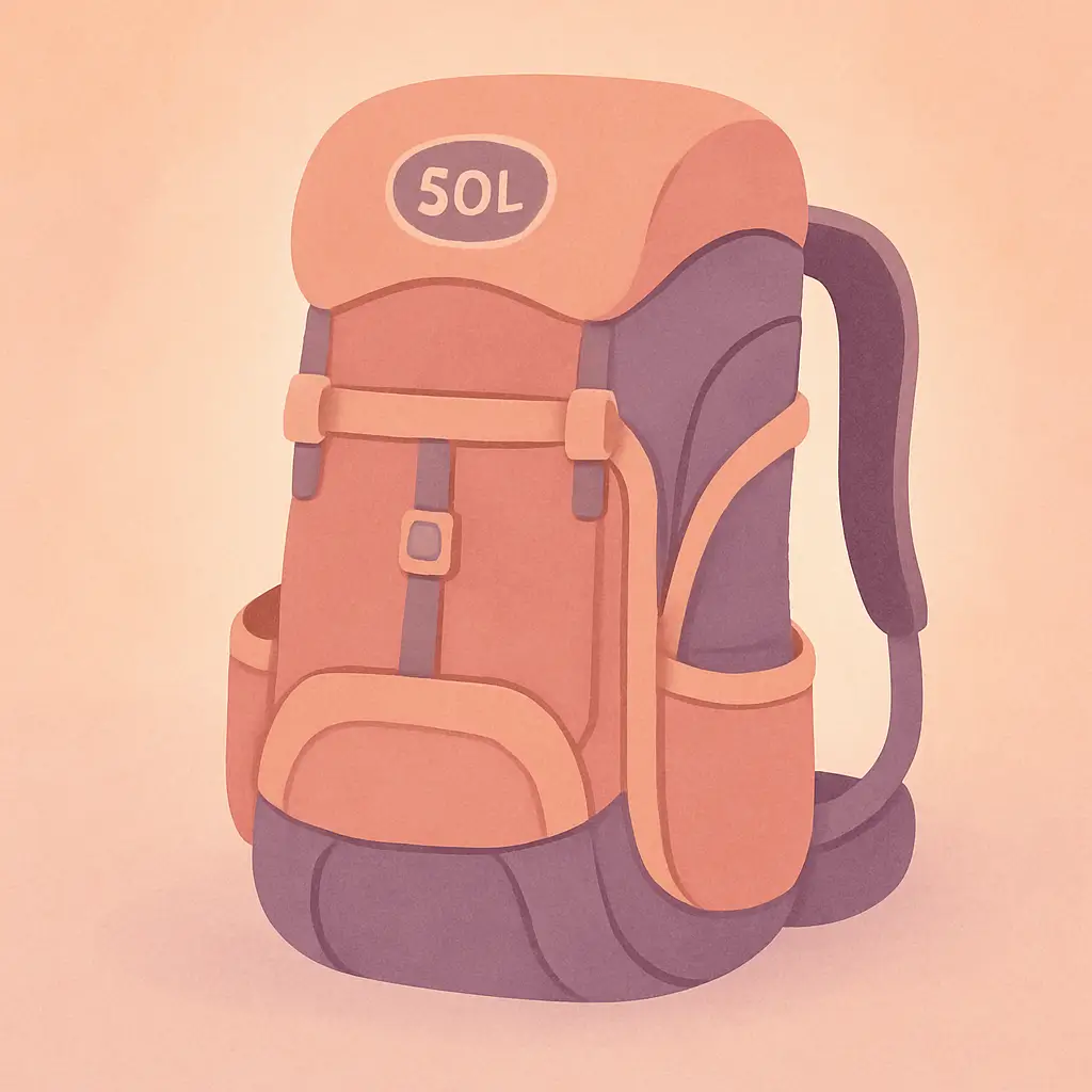 Mochila de Trilha 50L
