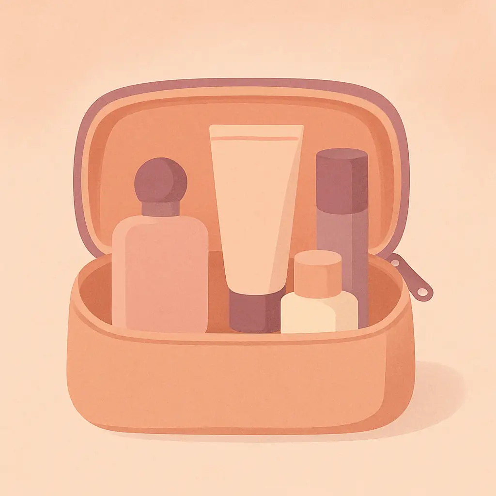 Necessaire de Viagem com Produtos